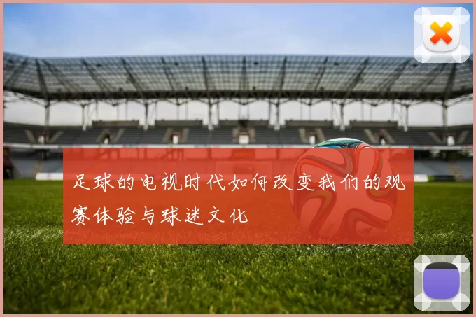 足球的电视时代如何改变我们的观赛体验与球迷文化